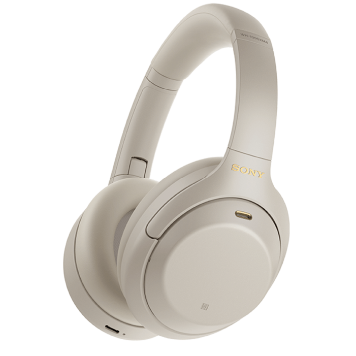 Беспроводные наушники Sony WH-1000XM4, Серебристый