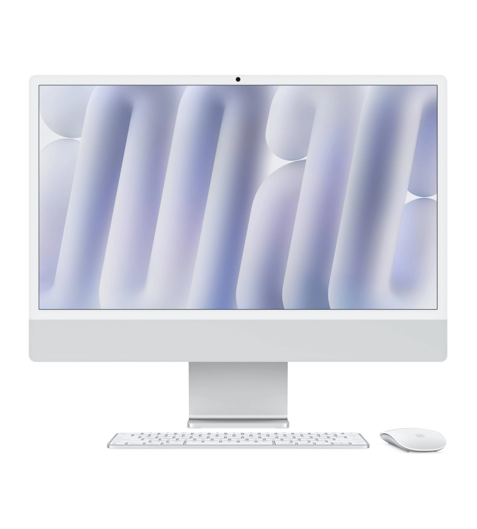 Apple iMac 24", 2024, Retina 4,5K, M4 10Core CPU, 10Core GPU/16Гб/256Гб SSD, Серебристый