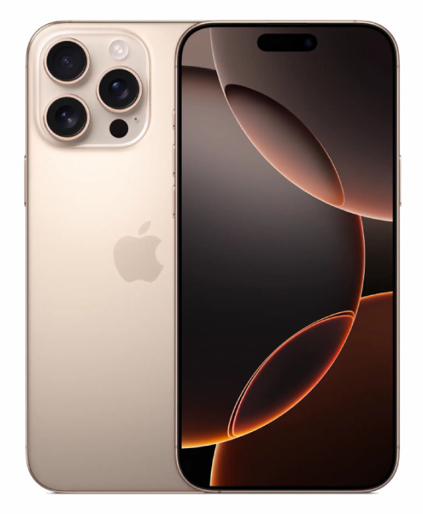 Смартфон Apple iPhone 16 Pro Max 512Гб (1 sim + eSIM) Пустынный титан