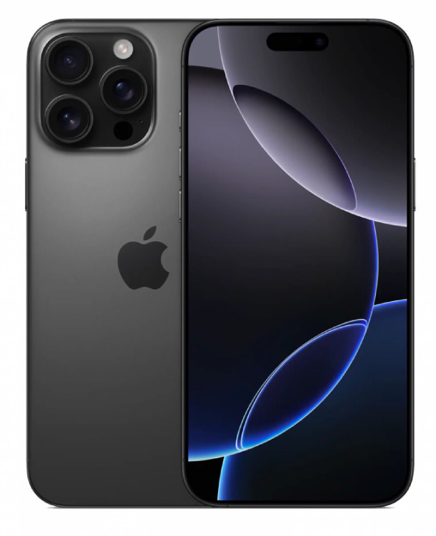 Смартфон Apple iPhone 16 Pro Max 256Гб (eSIM) Черный титан