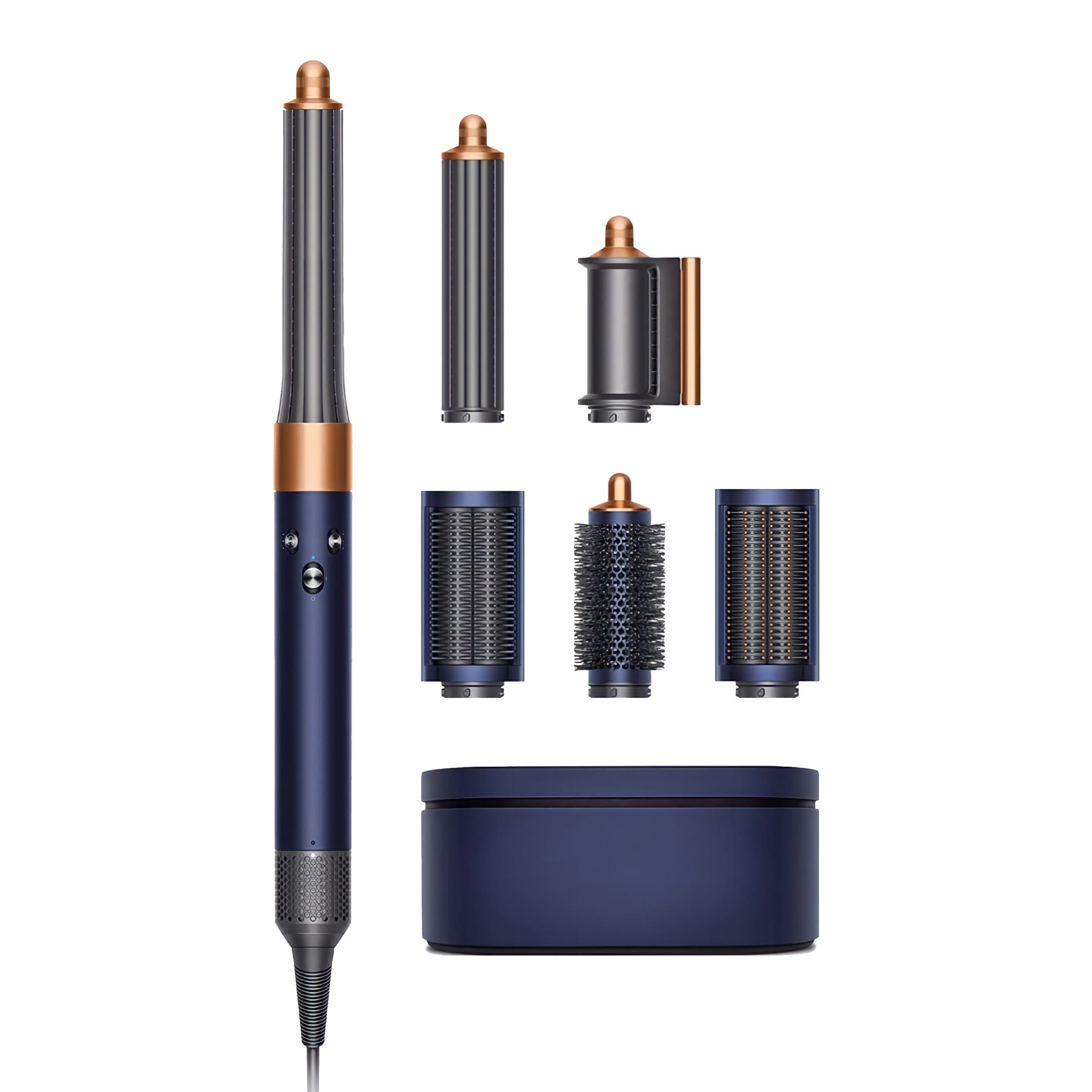 Стайлер Dyson Airwrap Complete Long HS05 (Prussian Blue) - Подарочный кейс для хранения