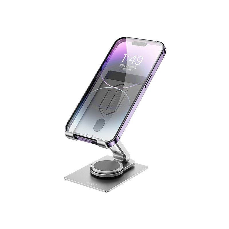 Держатель для смартфона или планшета WiWU ZM107, Серебристый