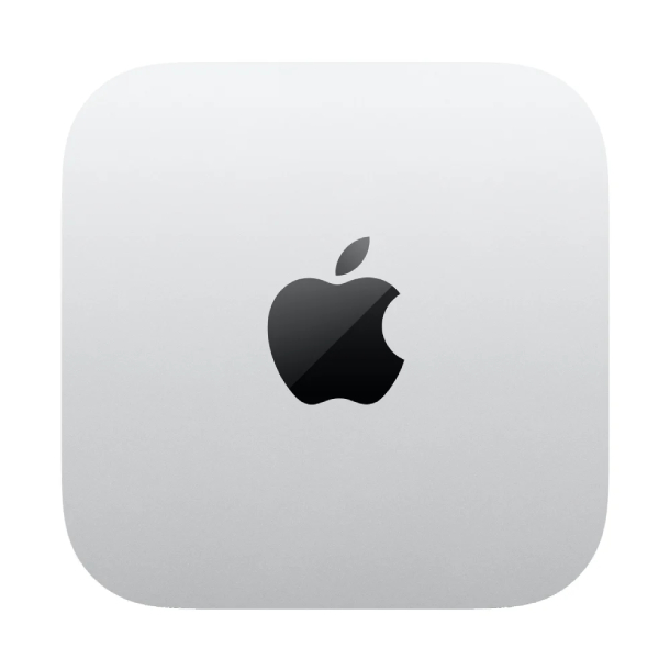 Apple Mac Mini, 2024, M4, 10/10 Core, 16Гб RAM/256Гб SSD, Серебристый