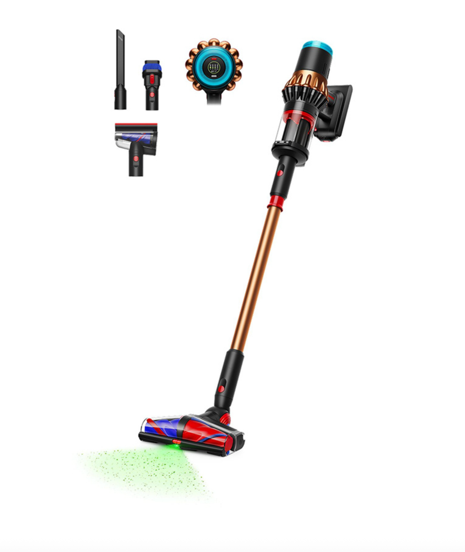 Беспроводной пылесос Dyson V16 Piston Animal DS60 (SV53A) Черный/Медь