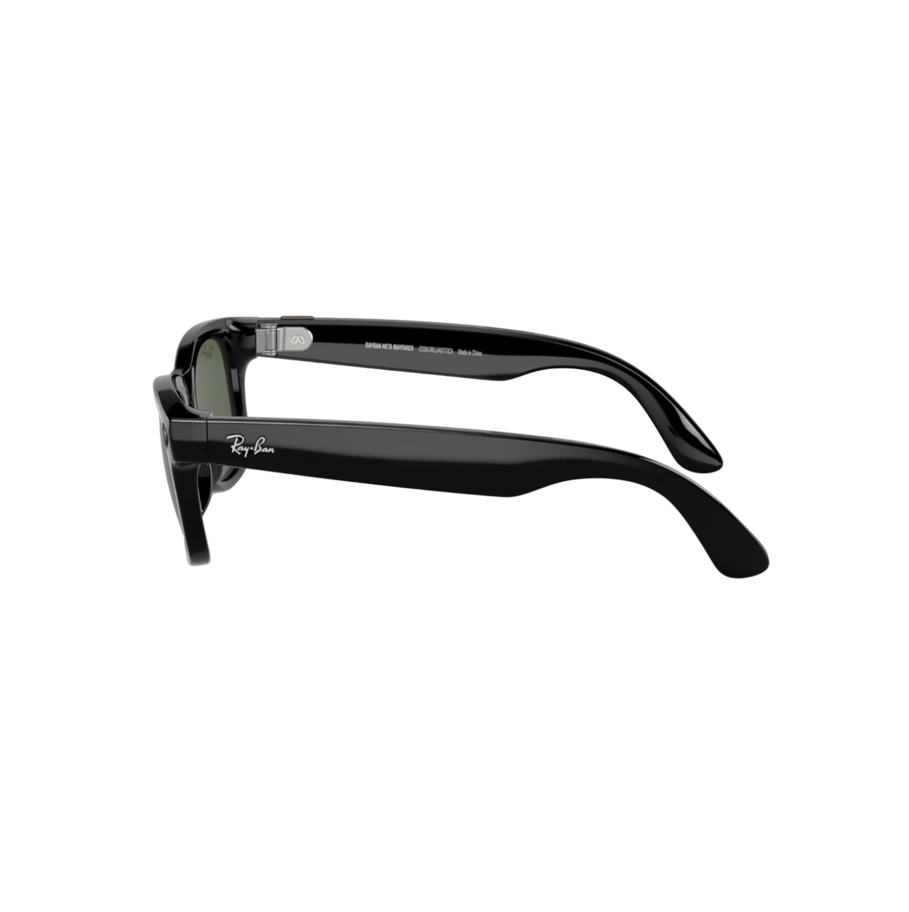 Умные очки RayBan Wayfarer RW4006 Shiny Black/Green (150 - 50 размер) в 