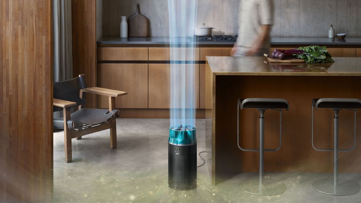Очиститель воздуха Dyson HushJet Purifier Compact HJ10, Черный