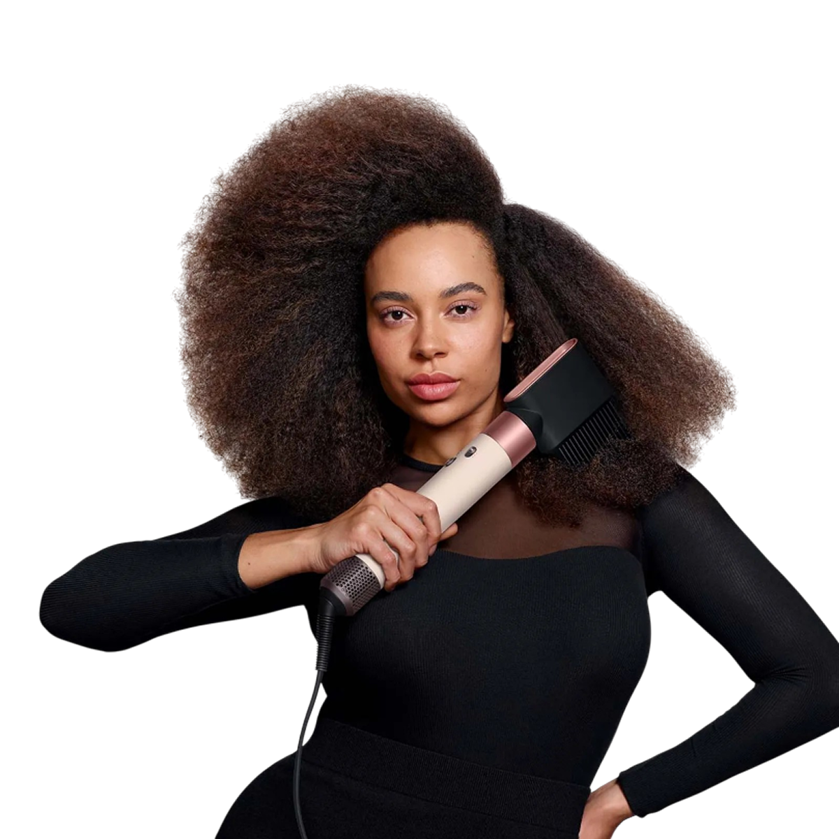 Стайлер Dyson Airwrap Complete Long HS05 Diffuse (Strawberry Bronze/Blush Pink) - Подарочный кейс для хранения