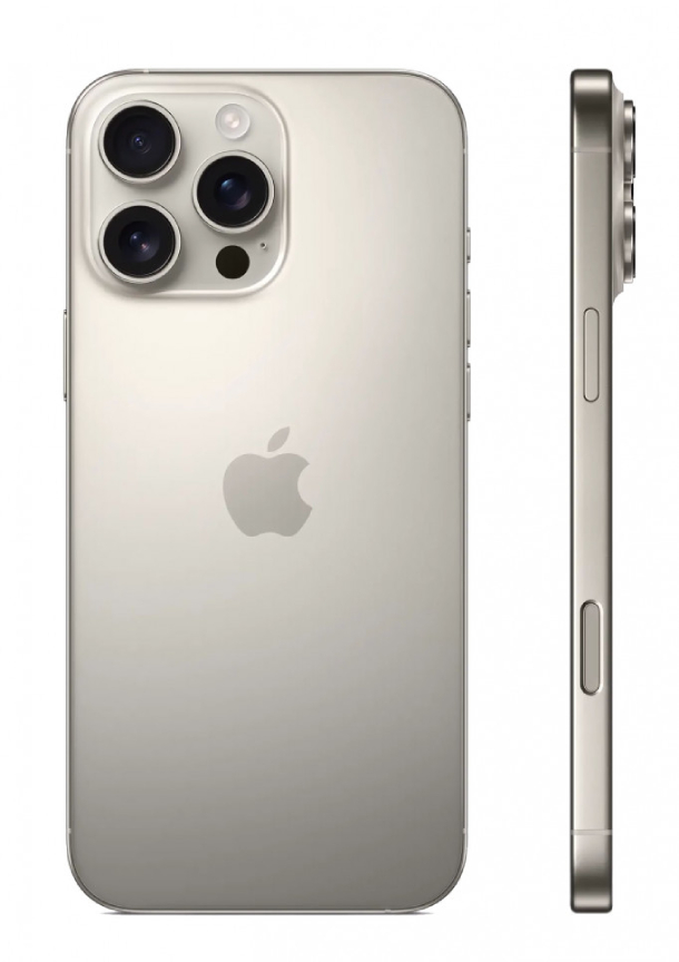 Смартфон Apple iPhone 16 Pro 256Гб (1 sim + eSIM) Натуральный титан