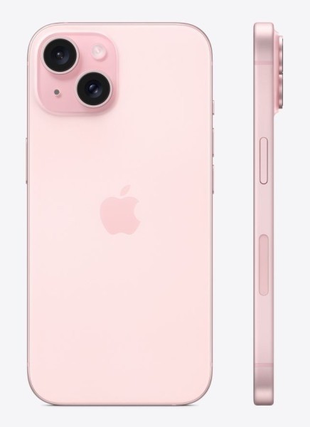 Apple iPhone 15 256Гб (1 sim + eSIM) Розовый