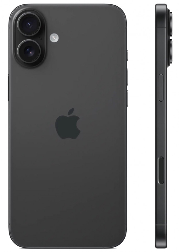 Apple iPhone 16 Plus 128Гб (eSIM) Черный