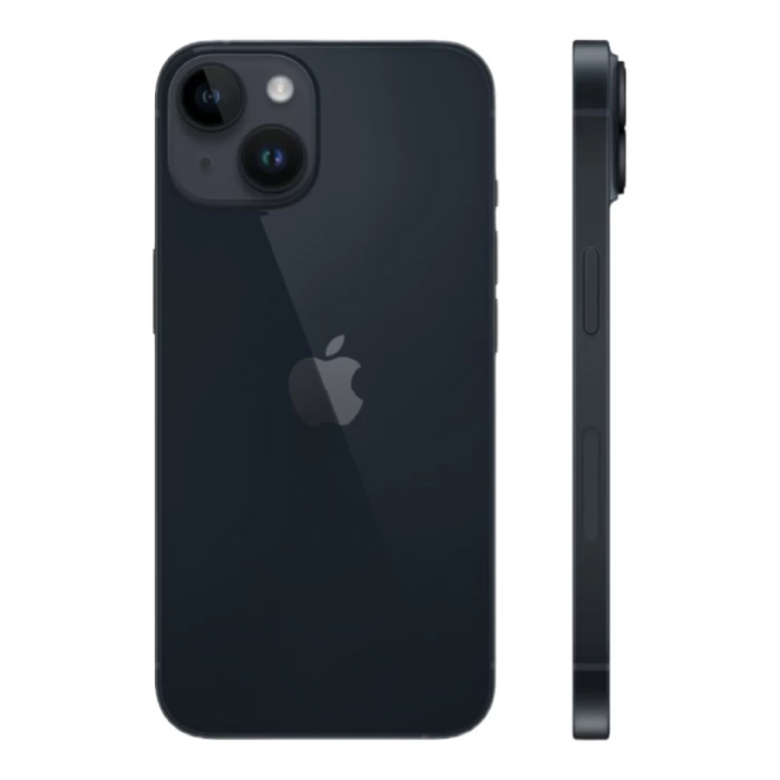 iPhone 14 128Гб (2 sim / 80%) Темная ночь - Б/У ★★★★☆