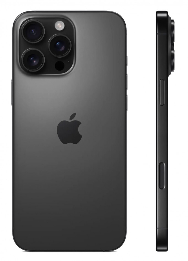 iPhone 16 Pro Max 512Гб (1 sim + eSIM / 88% / Без коробки) Черный титан - Б/У ★★★★☆