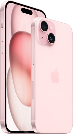 iPhone 15 Plus 128Гб (1 sim + eSIM / 88%) Розовый - Б/У ★★★★★