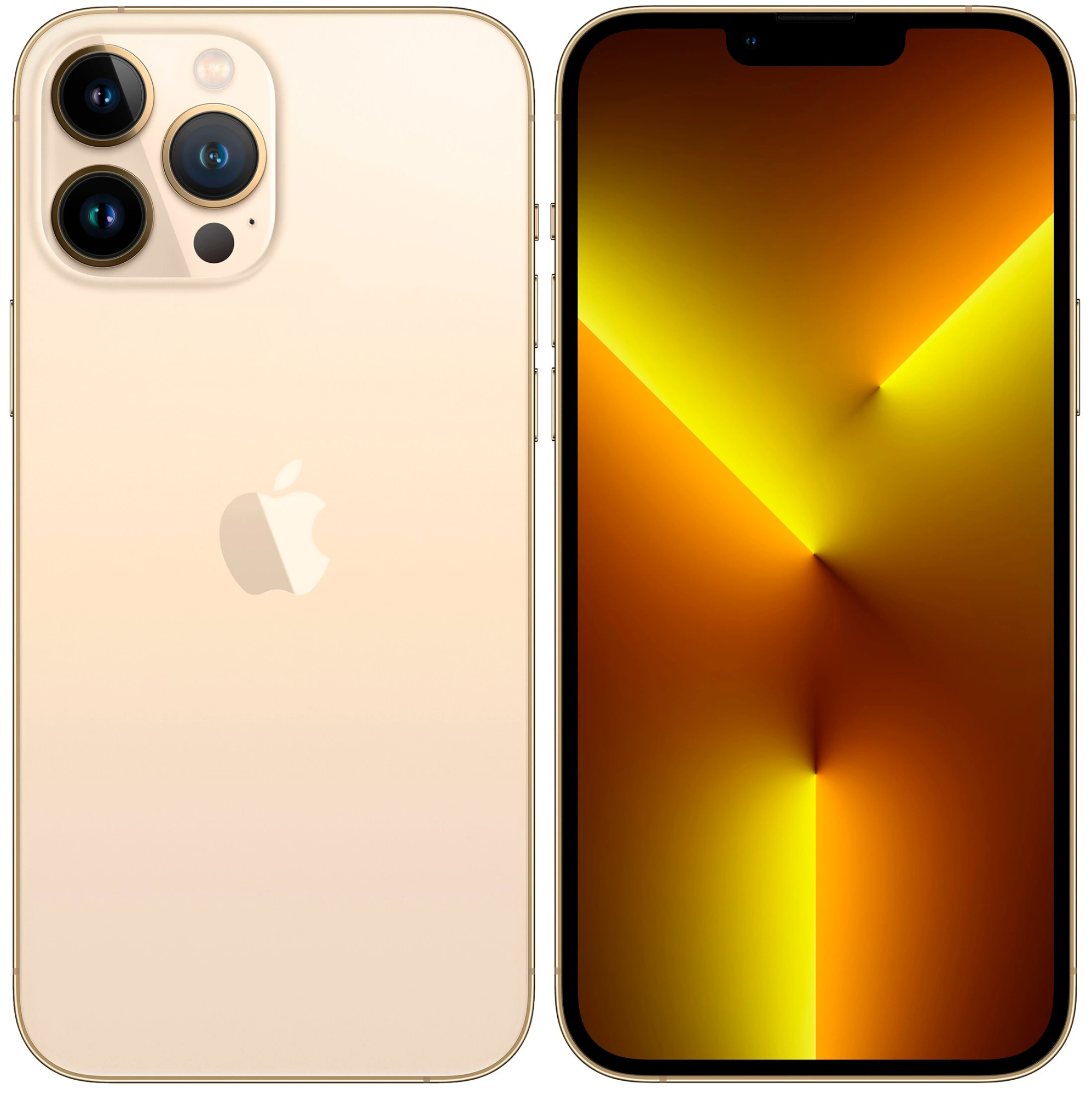 iPhone 13 Pro Max 128Гб (77% / Без коробки) Золотой - Б/У ★★★★★